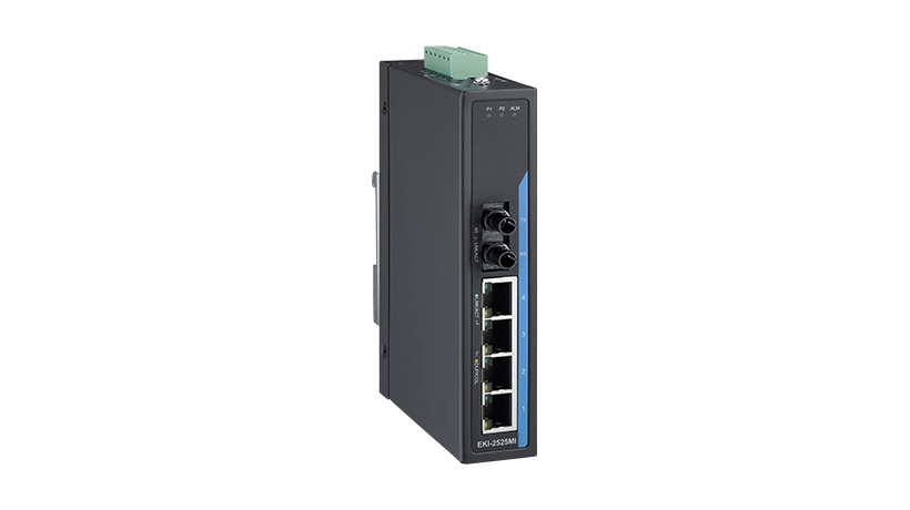 4 + 1FX ST Multi-Mode unmanaged Ethernet switch